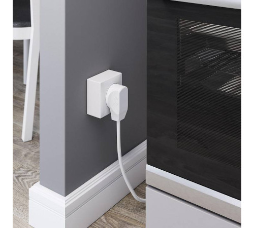 Короб накладной для силовой розетки Werkel белый W1199201