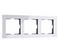 Рамка на 3 поста Werkel Acrylic белый W0032701