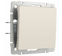 Кнопка звонка без рамки Werkel белые матовые W1114562