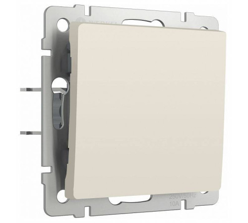 Кнопка звонка без рамки Werkel белые матовые W1114562