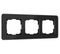 Рамка на 3 поста Werkel Elite черный W0032448