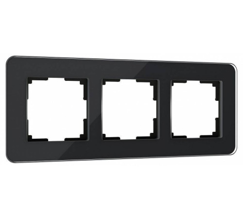Рамка на 3 поста Werkel Elite черный W0032448