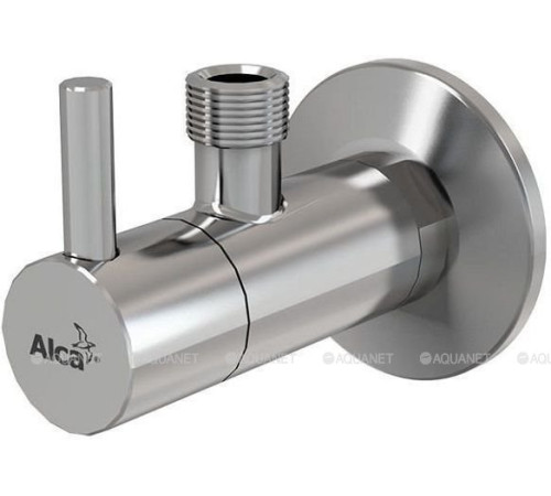 Угловой вентиль с фильтром AlcaPlast 1/2 x 3/8 круглый ARV001