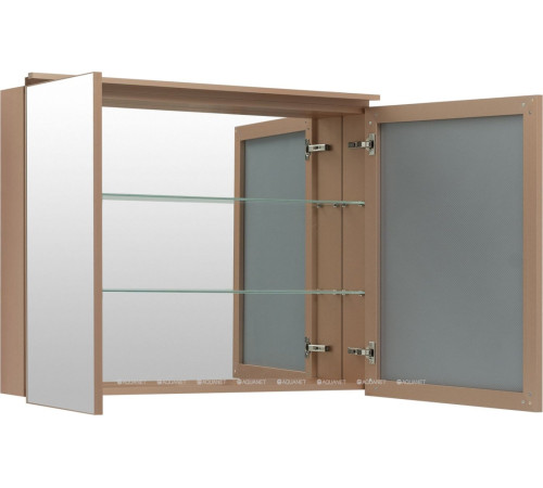 Зеркальный шкаф De Aqua Алюминиум 100 медь 00261768