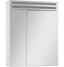 Зеркальный шкаф De Aqua Эколь 60 600x750x158 мм белый 185083