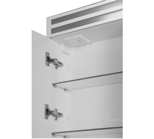 Зеркальный шкаф De Aqua Эколь 60 600x750x158 мм белый 185083