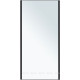 Зеркало Allen Brau INFINITY 600х1200 мм прямоугольное черное 1.21020.BL