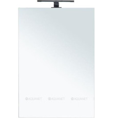 Зеркало Aquanet Lino 60 60 см белый матовый 00253905