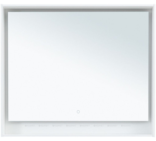 Зеркало Aquanet Милан 100 LED белый глянец 00306372