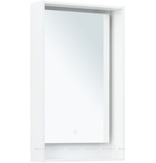 Зеркало Aquanet Милан 50 LED белый глянец 00336390