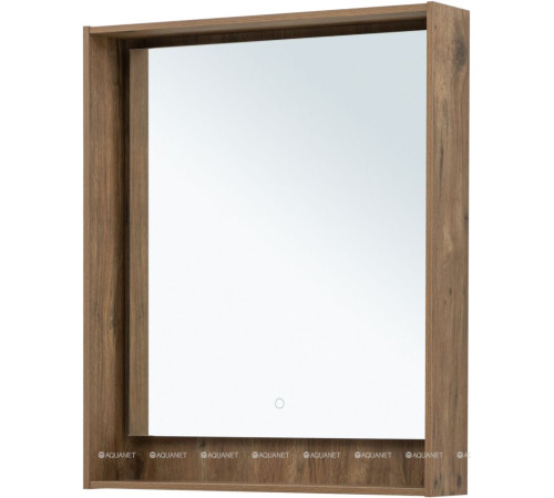 Зеркало Aquanet Милан 70 LED дуб рустикальный 00336399