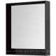 Зеркало Aquanet Милан 80 LED черный глянец 00306387