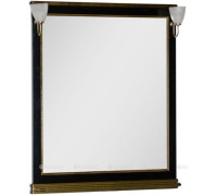 Зеркало Aquanet Валенса 100 черный кракелюр золото 00180294