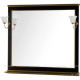 Зеркало Aquanet Валенса 110 черный кракелюр золото 00180295