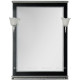 Зеркало Aquanet Валенса 70 черный кракелюр/серебро 00180298