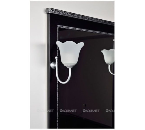 Зеркало Aquanet Валенса 70 черный кракелюр/серебро 00180298