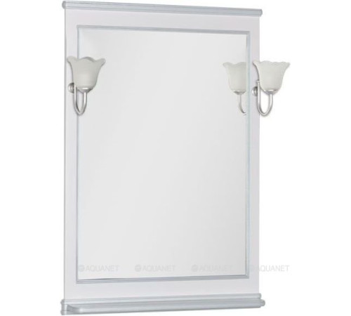 Зеркало Aquanet Валенса 80 белый кракелюр/серебро 00180144