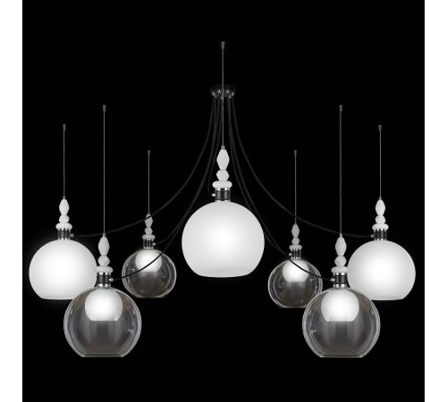 Подвесная люстра 33 идеи M62TW PND182.07.17CH.003BL-M62TW