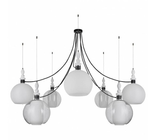 Подвесная люстра 33 идеи M66TW PND182.07.17CH.003BL-M66TW