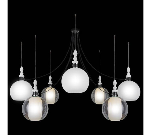 Подвесная люстра 33 идеи M66TW PND182.07.17CH.003BL-M66TW