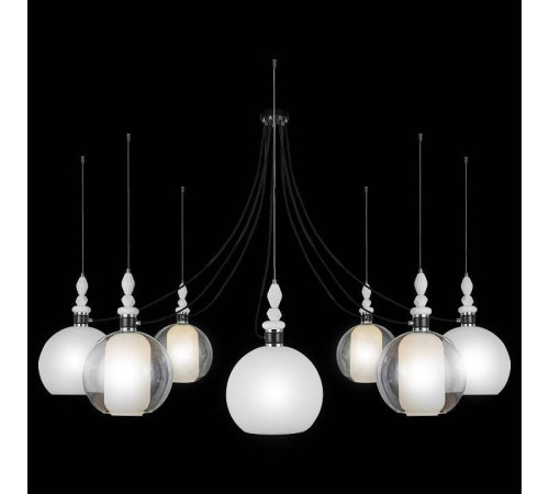 Подвесная люстра 33 идеи M66TW PND182.07.17CH.003BL-M66TW