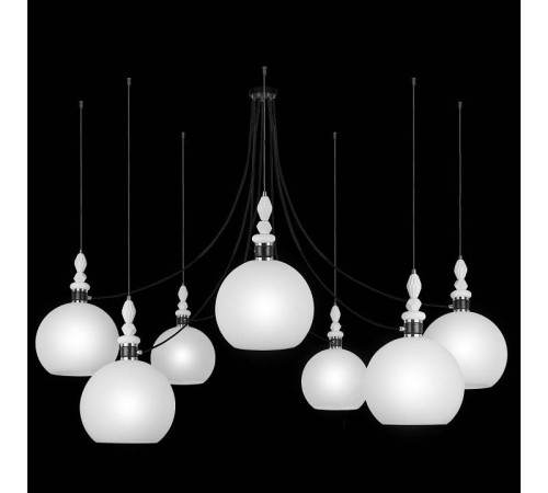 Подвесная люстра 33 идеи S37WH PND182.07.17CH.003BL-S37WH