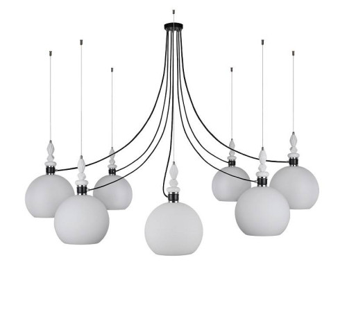 Подвесная люстра 33 идеи S37WH PND182.07.17CH.003BL-S37WH