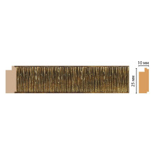 Багет интерьерный DECOMASTER 102-28 25x10x2400 мм 102-28
