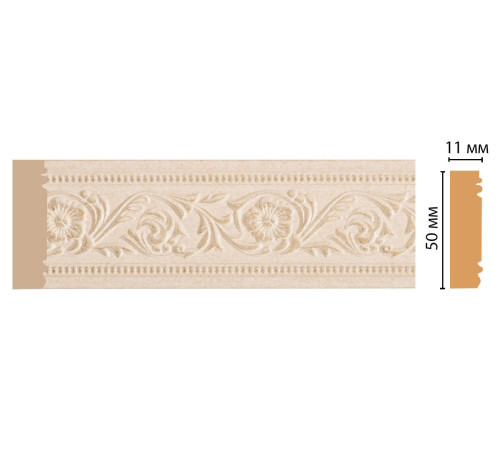 Молдинг DECOMASTER 156 51х11х2400 мм 156-18D ДМ