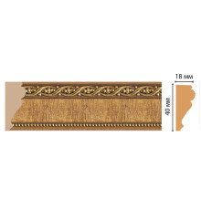 Молдинг DECOMASTER 161S-4 40х18х2400 мм 161S-4