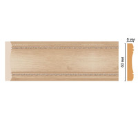 Молдинг DECOMASTER 185-11 60х8х2400 мм 185-11