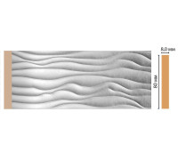 Молдинг DECOMASTER D042-375 80х8х2400 мм D042-375