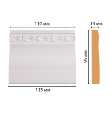 Основание молдинга DECOMASTER D204-115 115x95x14 мм D204-115