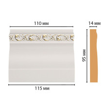 Основание DECOMASTER D204-54 115х95х14 мм D204-54