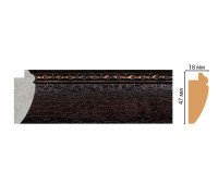 Багет из полистирола DECOMASTER FM12-2 47х18х2850 мм FM12-2