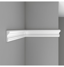 Молдинг гладкий DECOMASTER 85х25х2400 мм 97174