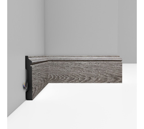 Плинтус напольный DECOMASTER D005-86 ДМ 79х13х2400 мм D005-86 ДМ