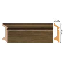 Плинтус напольный DECOMASTER из полистирола 78х21х2400 мм D122-88 ДМ