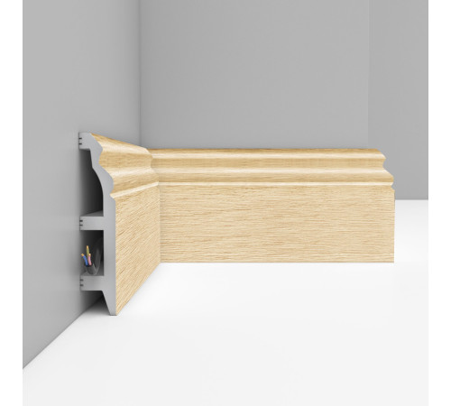 Плинтус напольный DECOMASTER D232-71 ДМ 100х22х2400 мм D232-71 ДМ