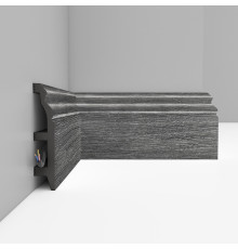 Плинтус напольный DECOMASTER D232 100 х 22 х 2400 мм D232-87 ДМ