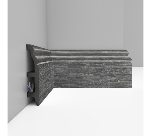 Плинтус напольный DECOMASTER D232 100 х 22 х 2400 мм D232-87 ДМ