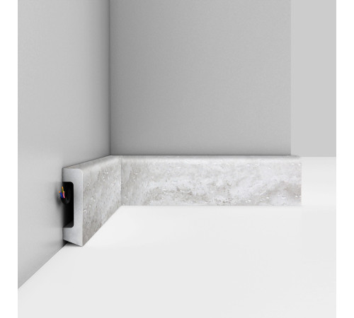 Плинтус напольный Decomaster 58х16х2400 мм D234-1634 ДМ