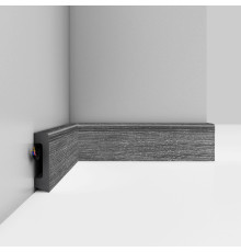 Плинтус напольный DECOMASTER D234-87 DM 58х16х2400 мм D234-87 DM