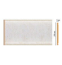 Декоративная панель Decomaster Q30-40 из полистирола 298x7x2400 мм Q30-40