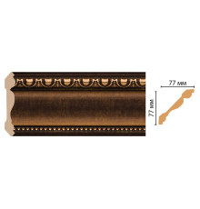 Плинтус потолочный DECOMASTER 154-56 77х77х2400 мм 154-56