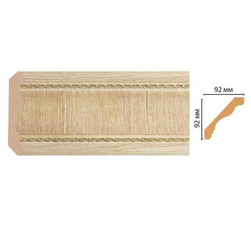 Плинтус потолочный DECOMASTER 171-5 92х92х2400 мм 35903