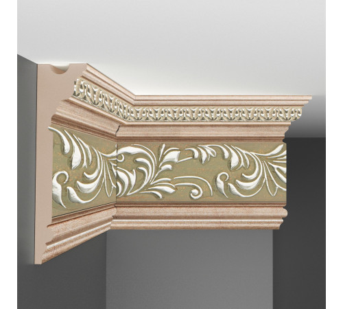 Плинтус потолочный DECOMASTER D214-59 150х38х2400 мм D214-59