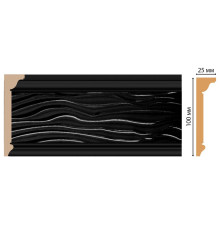 Плинтус потолочный Decomaster D218-195 100х25х2400 мм D218-195