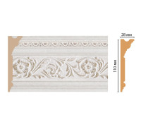 Плинтус потолочный DECOMASTER D225-19D ДМ 110х29х2400 мм D225-19D ДМ