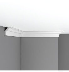 Плинтус потолочный гладкий DECOMASTER DP-18F гибкий 59х48х2400 мм DP-18F